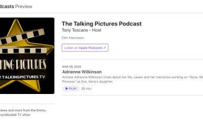 Adrienne on Talking Pictures Podcast!
