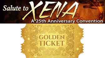 Win a 2022 Salute To Xena Convention Ticket and 2022 Xenite Retreat Ticket!